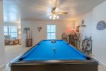 Lower Level Pool Table and Pub Table Area